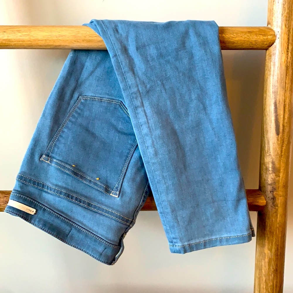 Anthropologie Pilcro and the letterpress Serif Jeans